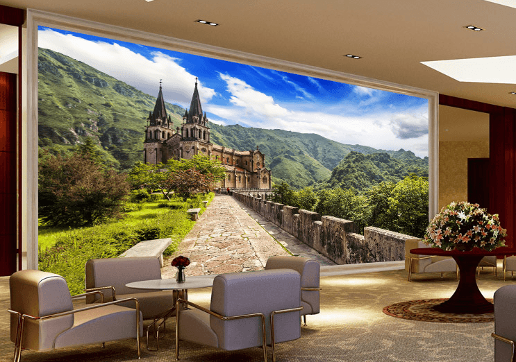 Old Castles Wallpaper AJ Wallpaper