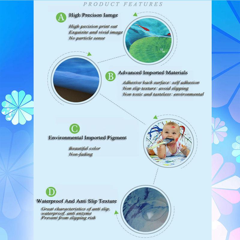 3D Flowers Fishes 1054 Tablecloths Wallpaper AJ Wallpaper