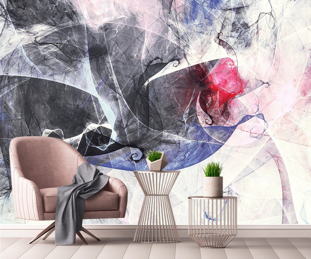 3D Line Art 314 Wall Murals Wallpaper AJ Wallpaper 2