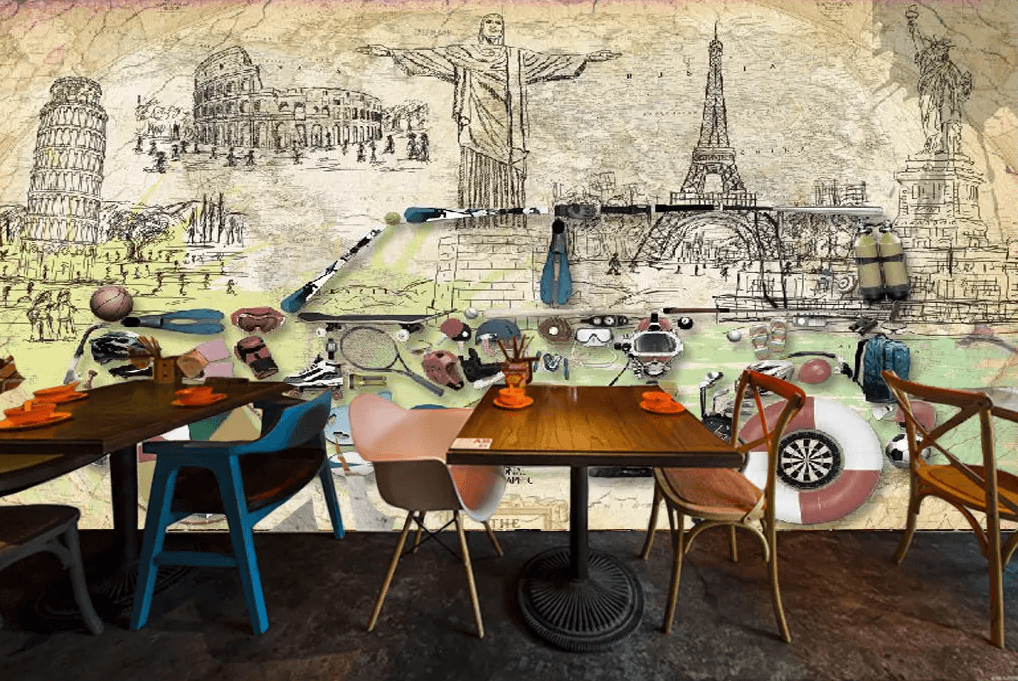 3D Car Shape Tower 76 Wallpaper AJ Wallpaper 2