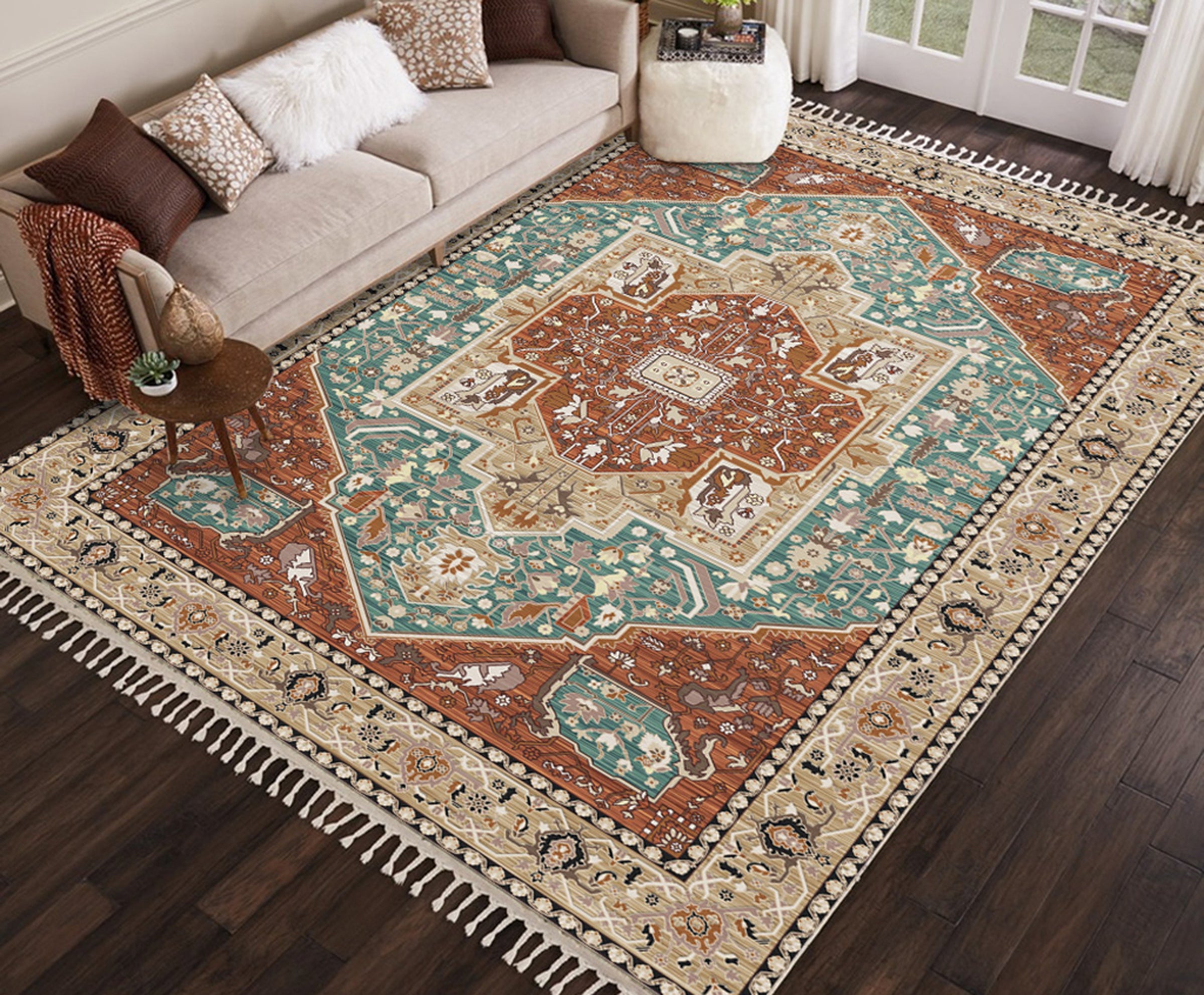 3D Modern Geometric Pattern WG418 Non Slip Rug Mat Mat AJ Creativity Home
