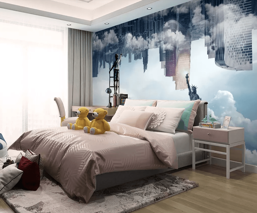 3D Painting Color Reflection 344 Wallpaper AJ Wallpaper 2