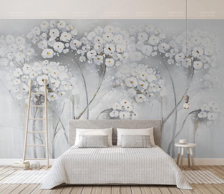 3D Flower Sea 1234 Wall Murals Wallpaper AJ Wallpaper 2