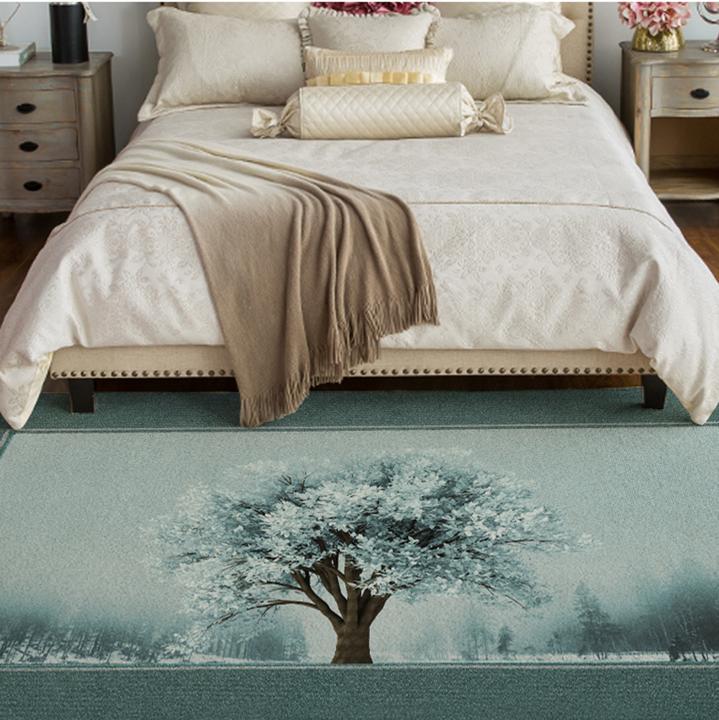 3D Forest WG462 Non Slip Rug Mat Mat AJ Creativity Home