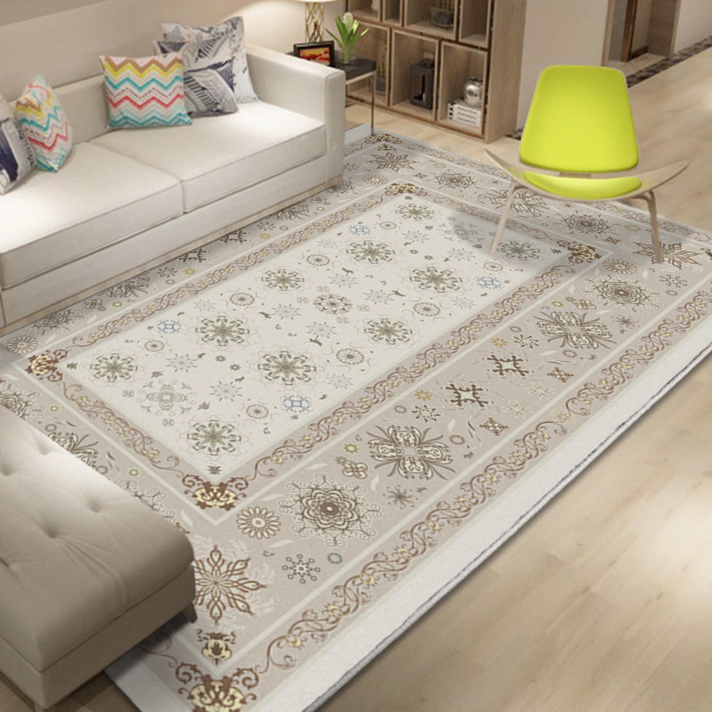 3D Snowflake WG099 Non Slip Rug Mat Mat AJ Creativity Home