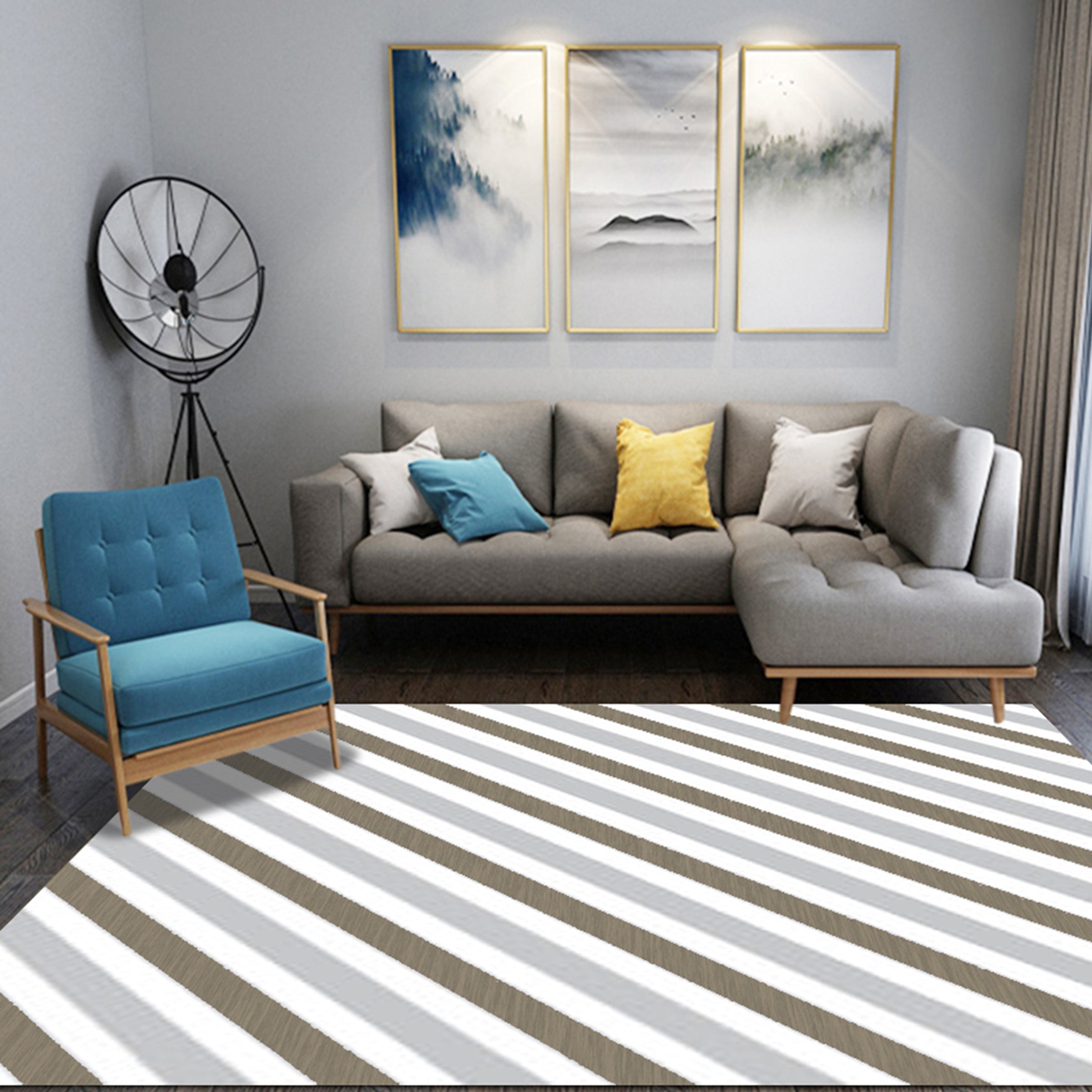 3D Color Pattern WG270 Non Slip Rug Mat Mat AJ Creativity Home