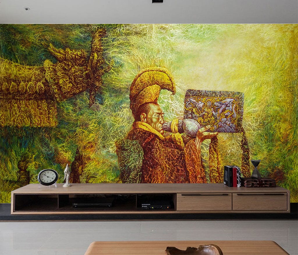 3D Religious Piety WC012 Wall Murals Wallpaper AJ Wallpaper 2