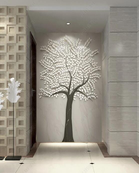 3D Modern Tree WC273 Wall Murals Wallpaper AJ Wallpaper 2