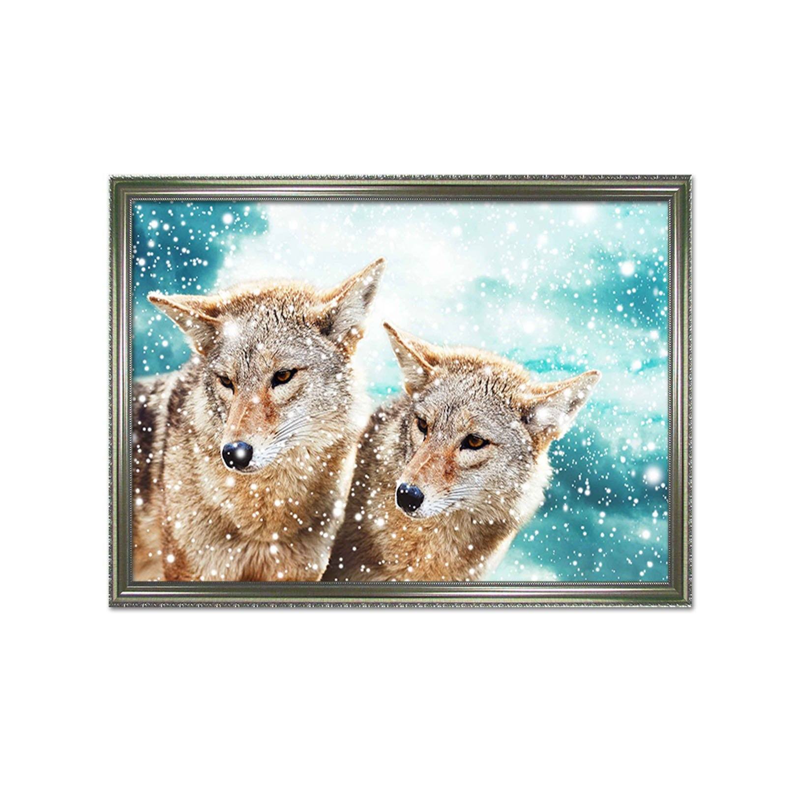 3D Dependent Fox 079 Fake Framed Print Painting Wallpaper AJ Creativity Home