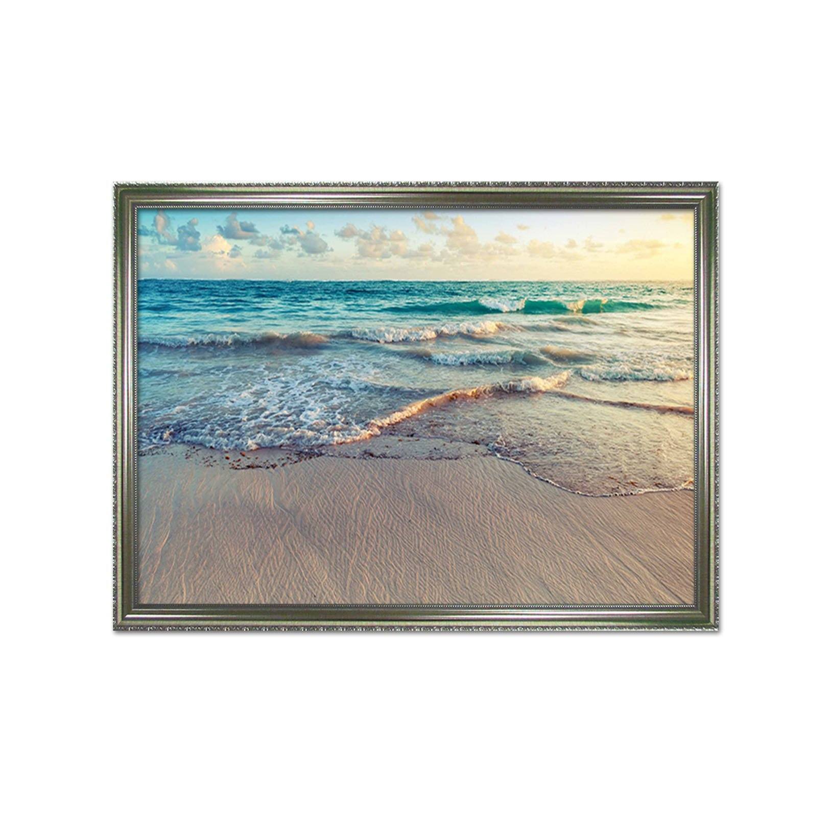 3D Sea Beach 181 Fake Framed Print Painting Wallpaper AJ Creativity Home