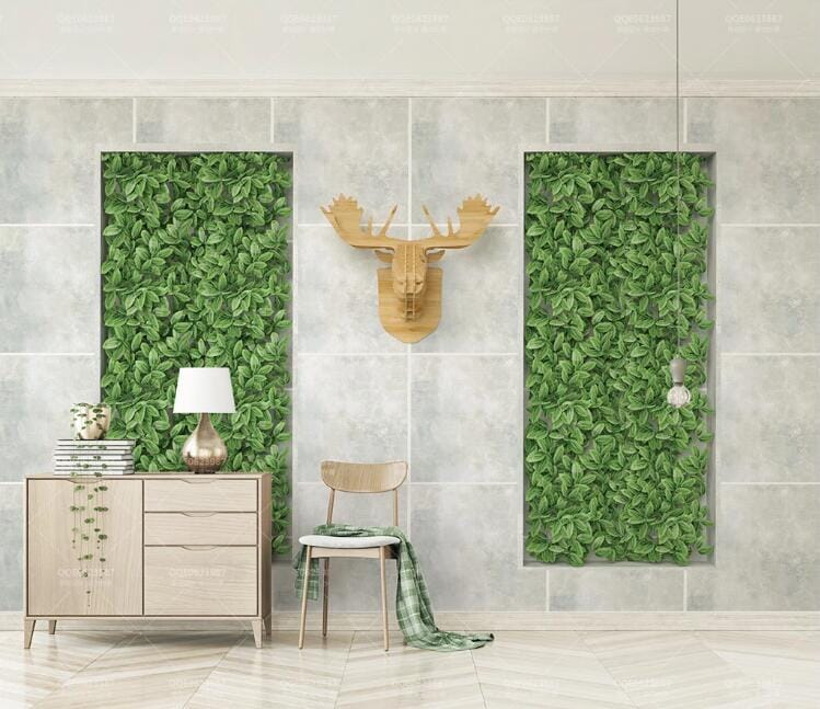 3D Deer Head WC186 Wall Murals Wallpaper AJ Wallpaper 2