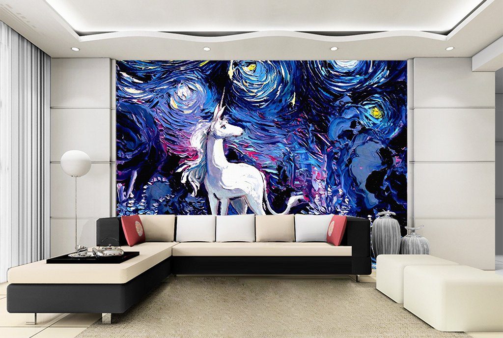 3D Unicorn 48 Wall Murals Wallpaper AJ Wallpaper 2