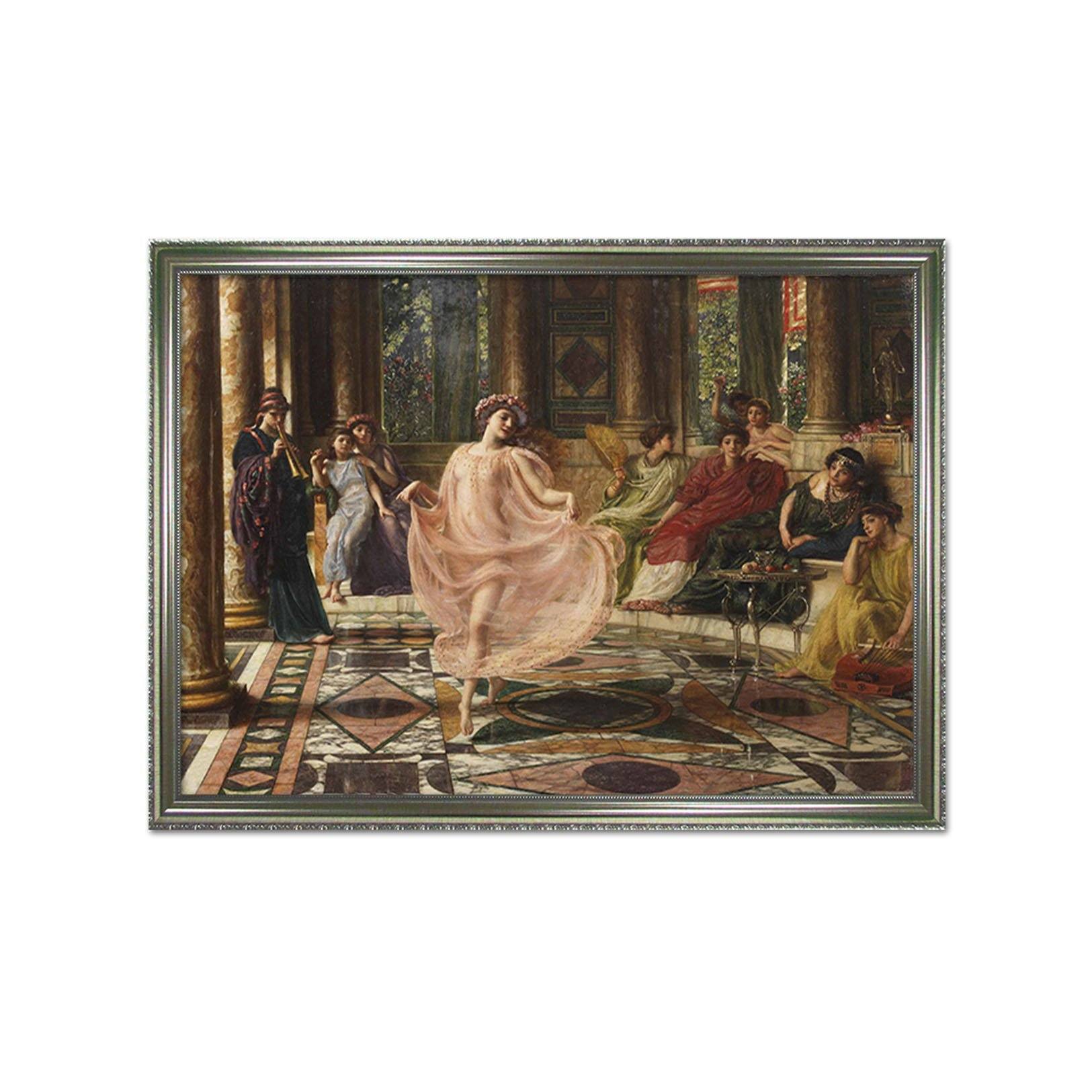 3D Woman Dancing 138 Fake Framed Print Painting Wallpaper AJ Creativity Home