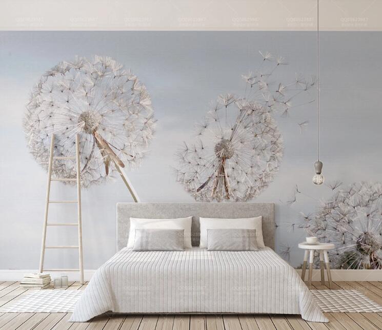 3D Dandelion 1102 Wall Murals Wallpaper AJ Wallpaper 2