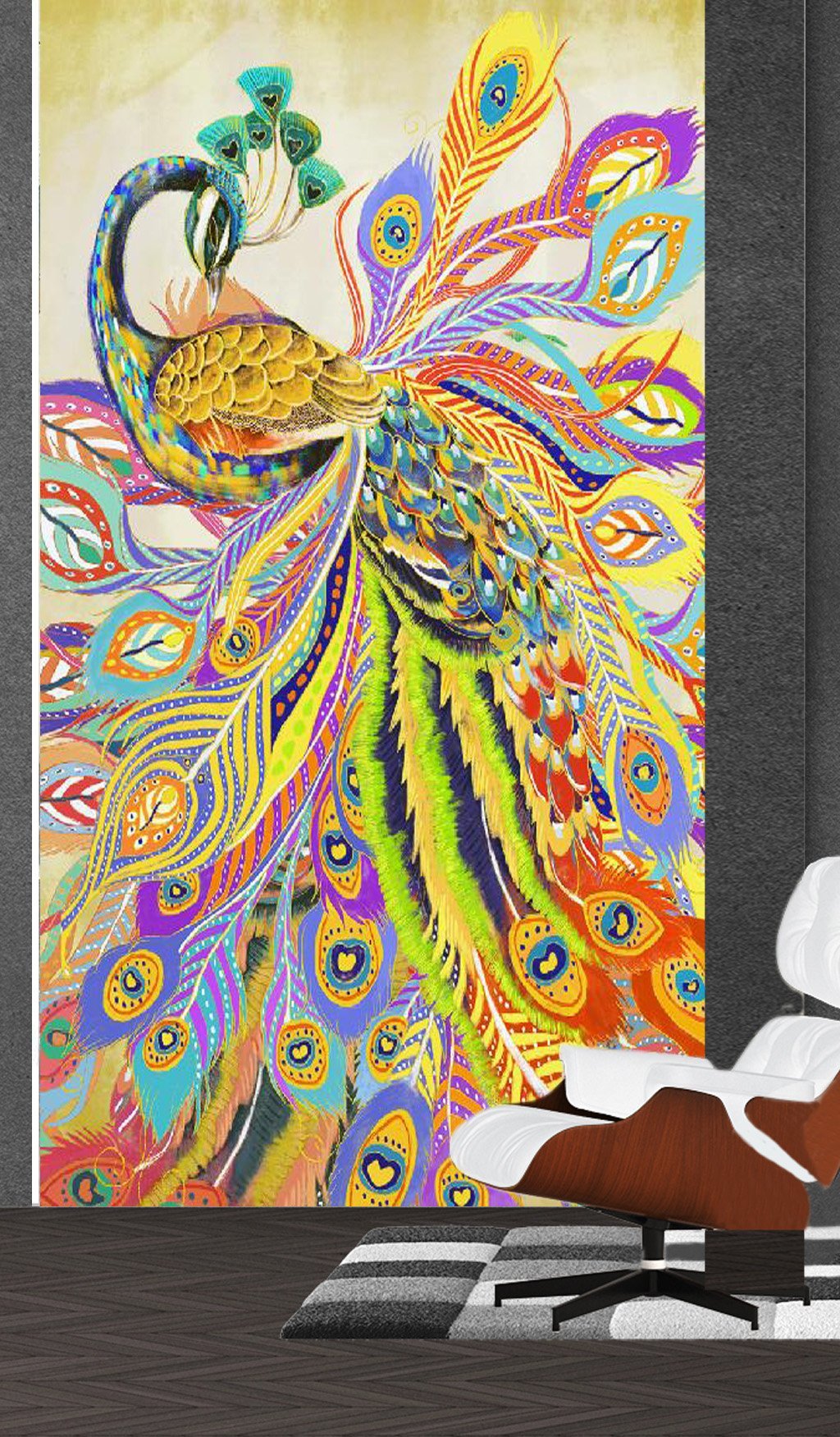 3D Colored Phoenix 598 Wall Murals Wallpaper AJ Wallpaper 2