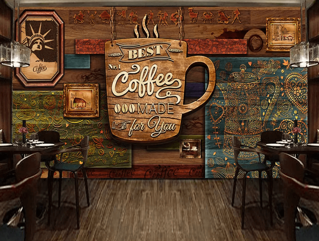 3D Carved Wooden Wine Glass 49 Wallpaper AJ Wallpaper 2