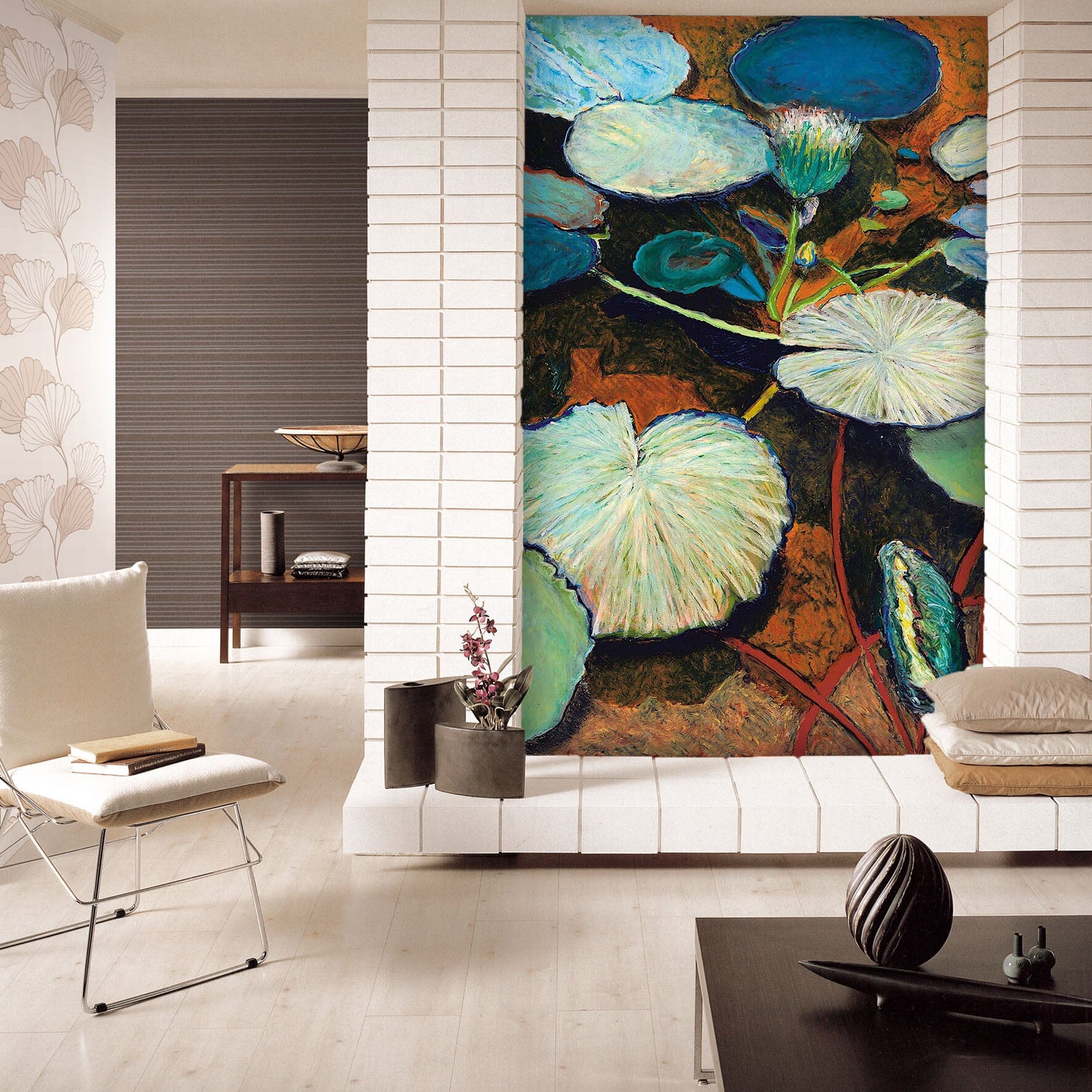 3D Frogs Hideaway 1401 Allan P. Friedlander Wall Mural Wall Murals Wallpaper AJ Wallpaper 2