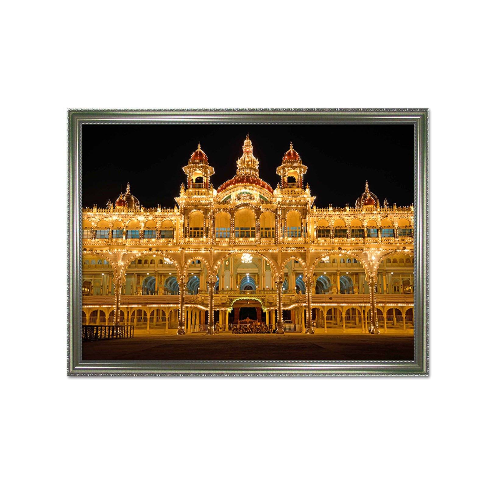 3D Beautiful Castle 100 Fake Framed Print Painting Wallpaper AJ Creativity Home