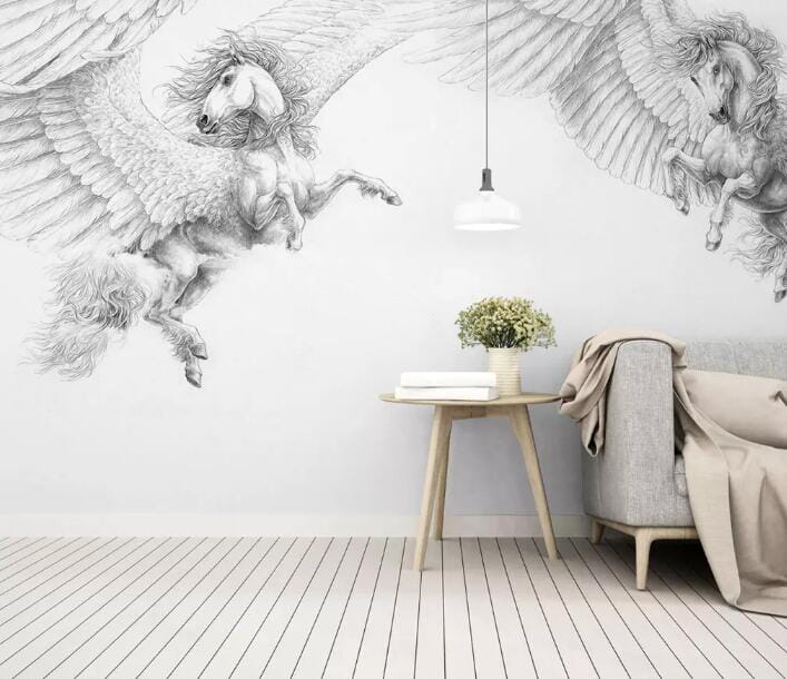 3D Pegasus 1690 Wall Murals Wallpaper AJ Wallpaper 2