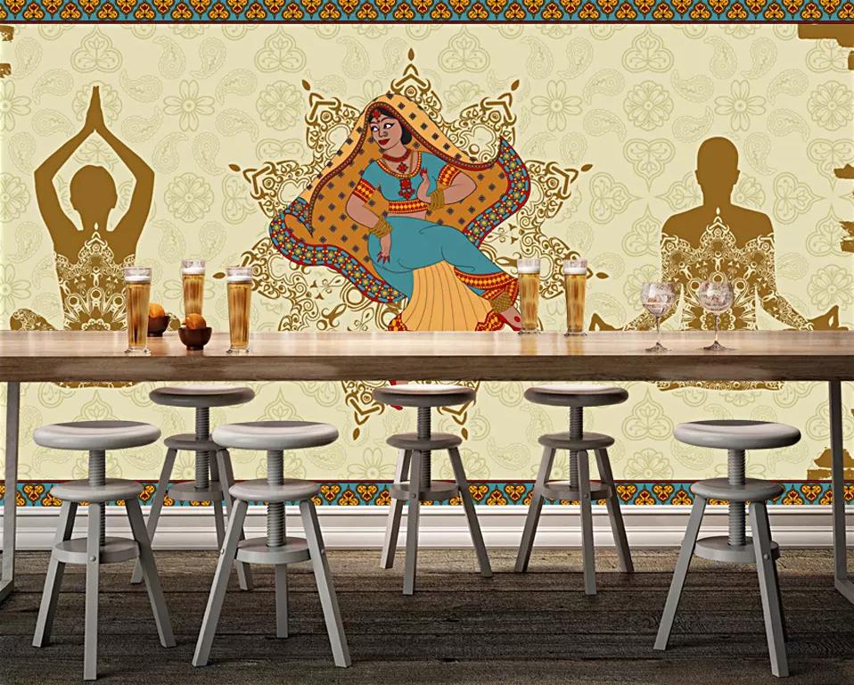 3D Indian Dance 334 Wallpaper AJ Wallpaper