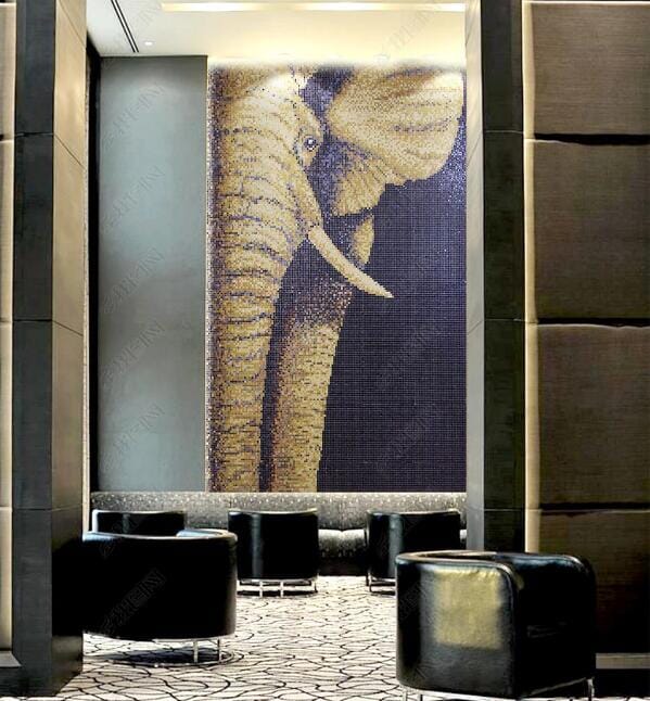 3D Cute Elephant WC286 Wall Murals Wallpaper AJ Wallpaper 2