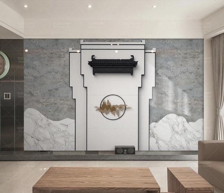 3D Gold Pattern WC238 Wall Murals Wallpaper AJ Wallpaper 2