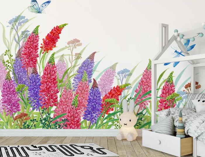 3D Hundred Flowers 1343 Wall Murals Wallpaper AJ Wallpaper 2