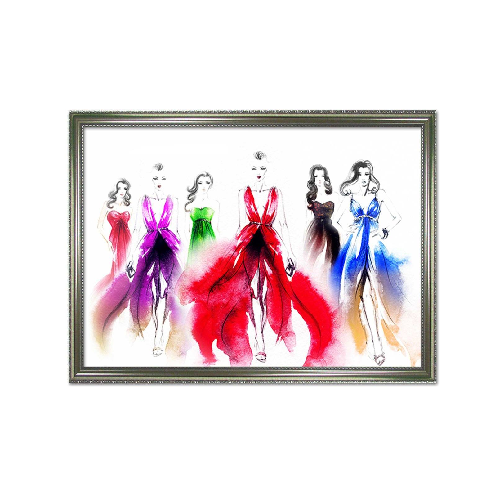 3D Gift Color 083 Fake Framed Print Painting Wallpaper AJ Creativity Home