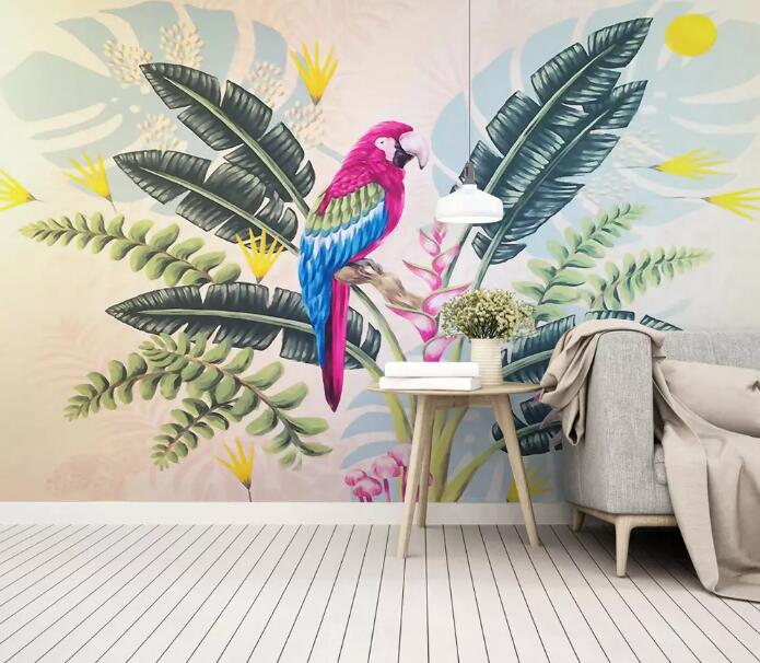 3D Grass Bird 441 Wall Murals Wallpaper AJ Wallpaper 2