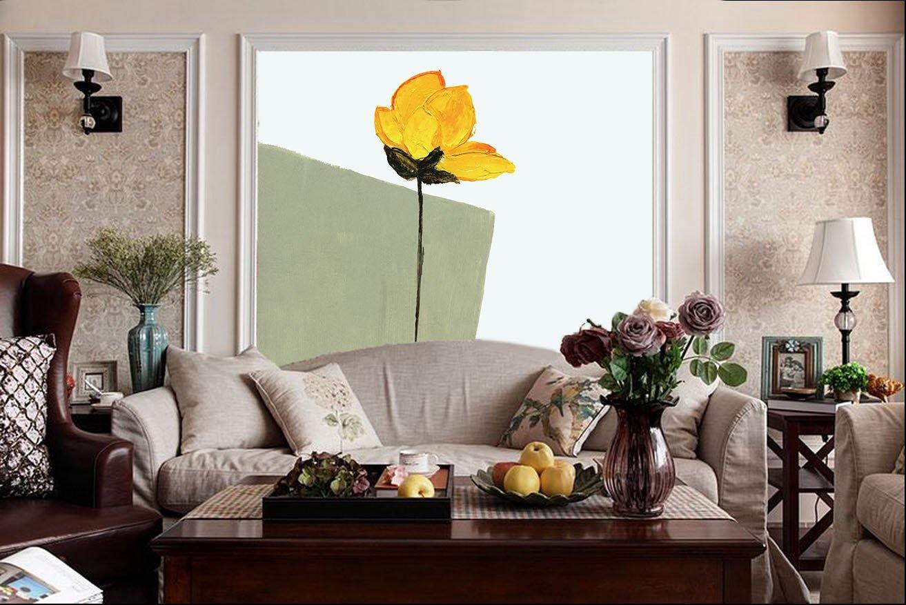 Elegant Flower Painting Wallpaper AJ Wallpaper 2