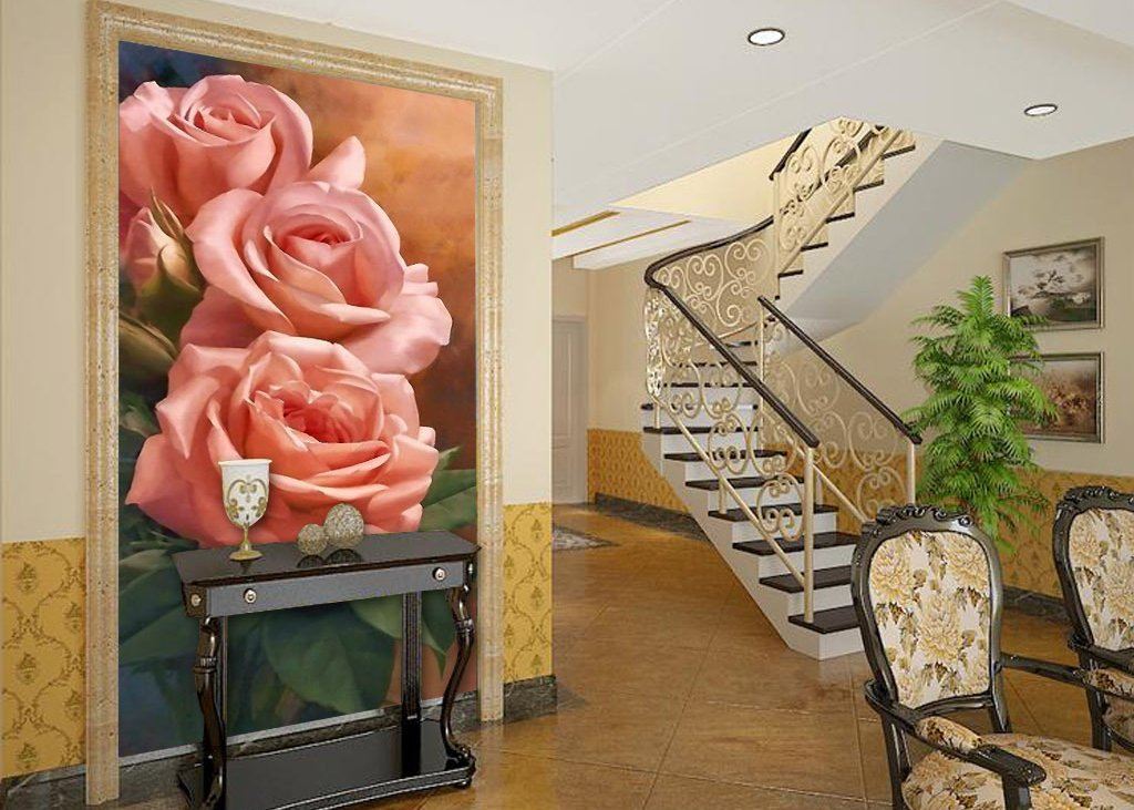 3D Rose 441 Wall Murals Wallpaper AJ Wallpaper 2
