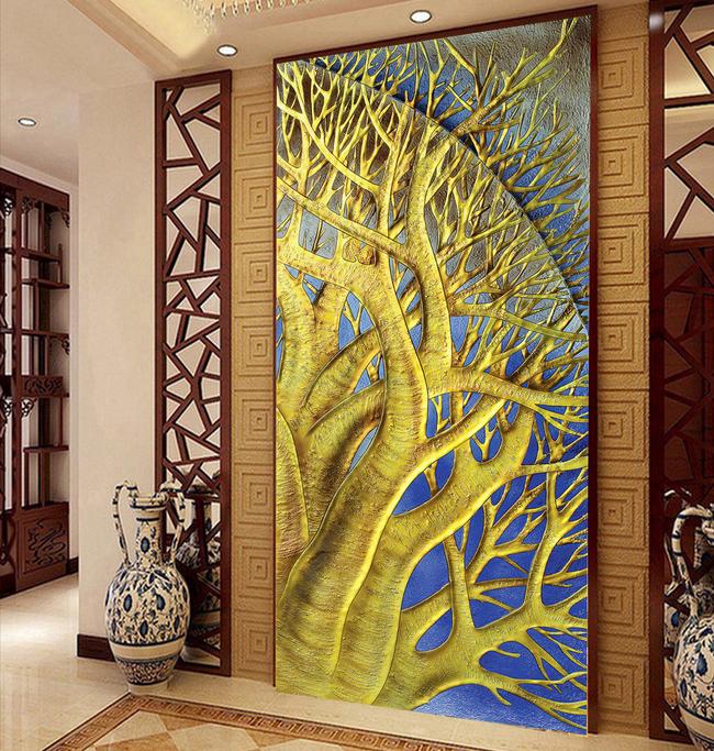 3D Branch Winding 633 Wall Murals Wallpaper AJ Wallpaper 2