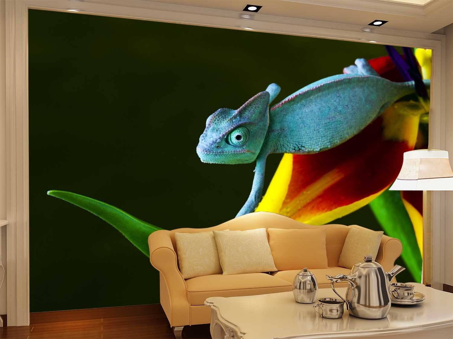 Blue Lizard Wallpaper AJ Wallpaper