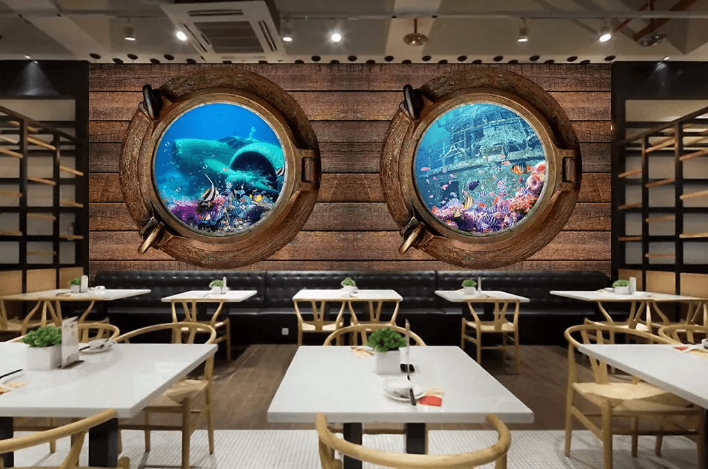 3D Ship Window 22 Wallpaper AJ Wallpaper 2