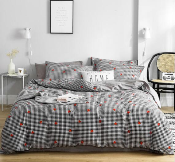 3D Small Lattice Red Dots 30215 Bed Pillowcases Quilt