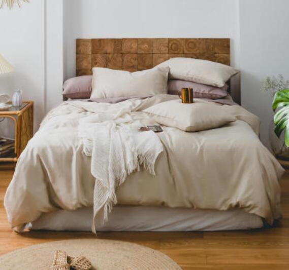 3D Khaki 20053 Bed Pillowcases Quilt