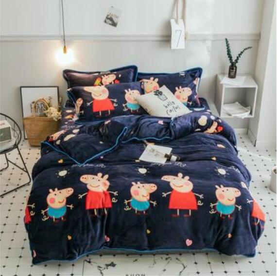 3D Peppa Pig 30254 Bed Pillowcases Quilt