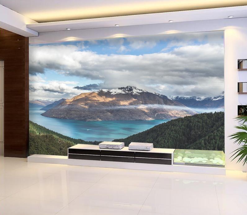 3D Hill Blue Sky 297 Wallpaper AJ Wallpaper