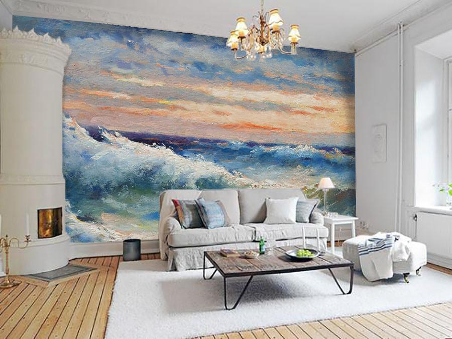 Waves Wallpaper AJ Wallpaper