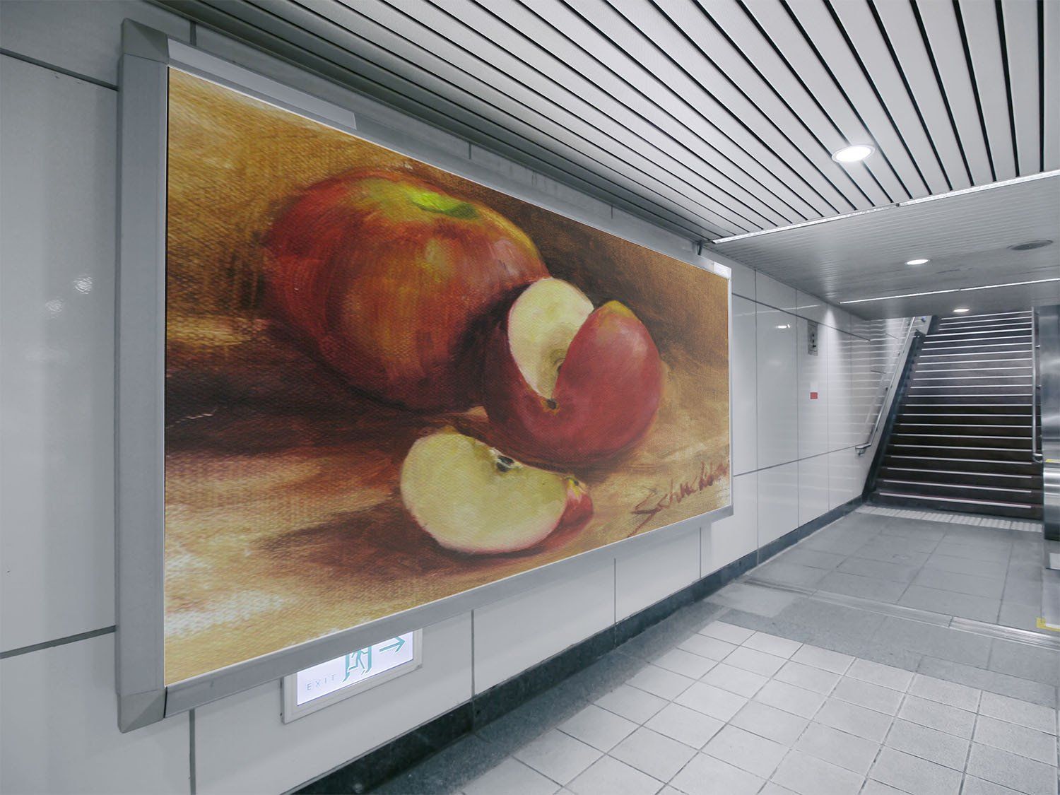 Apples Painting Wallpaper AJ Wallpaper 2