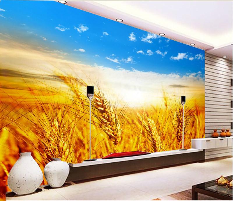 Golden Wheat Wallpaper AJ Wallpaper