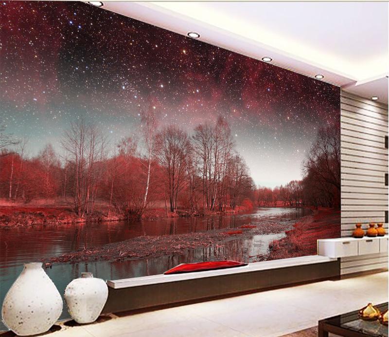 3D Shower Star Night 628 Wallpaper AJ Wallpaper