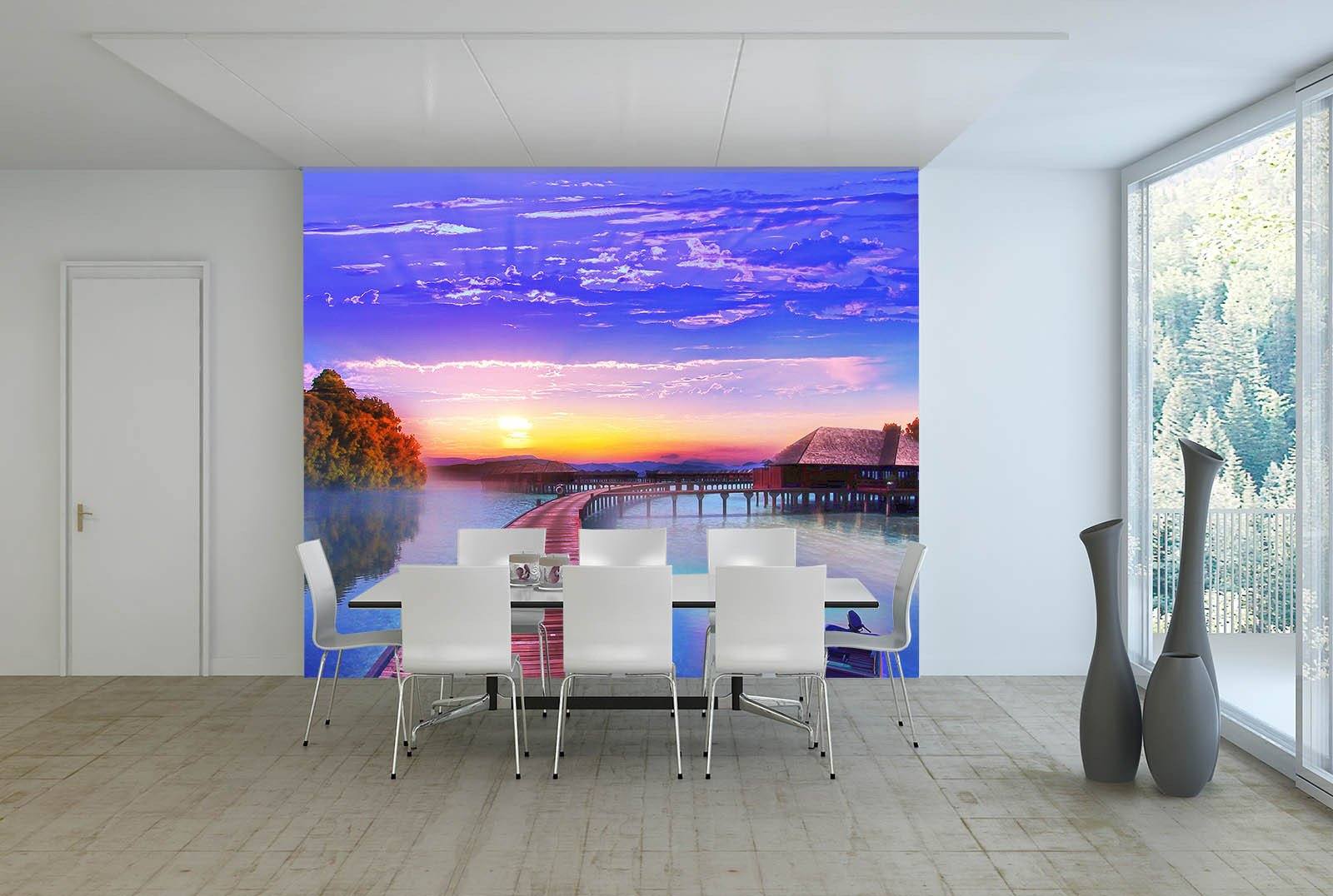 Sea Sightseeing Corridor Wallpaper AJ Wallpaper