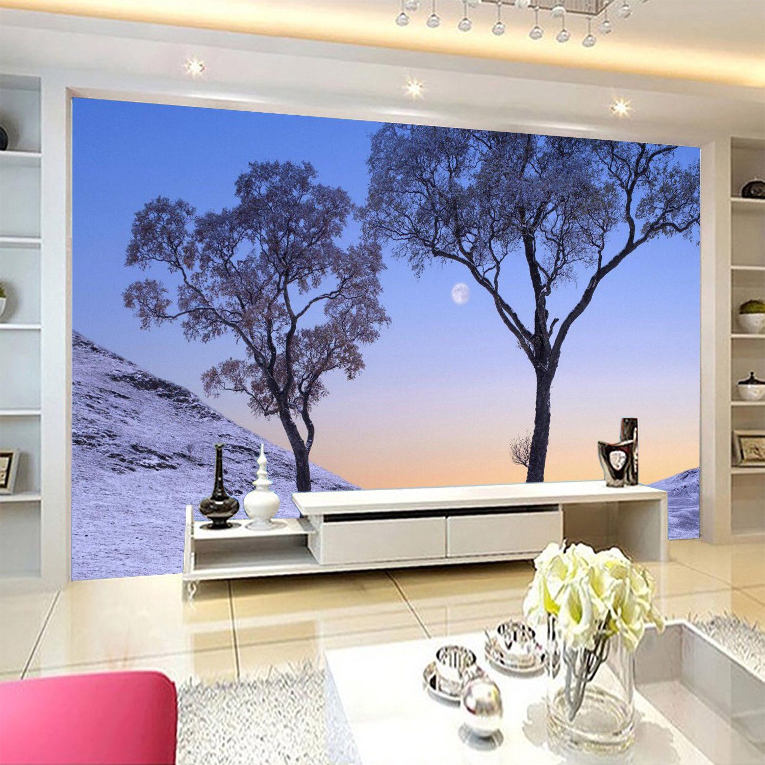 Standing Silver Trees 56 Wallpaper AJ Wallpaper 1