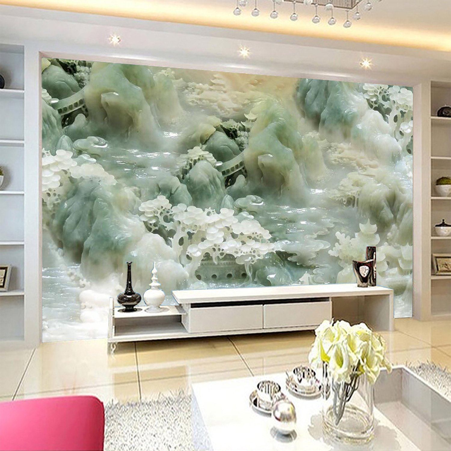 Jade Mountain 76 Wallpaper AJ Wallpaper 1