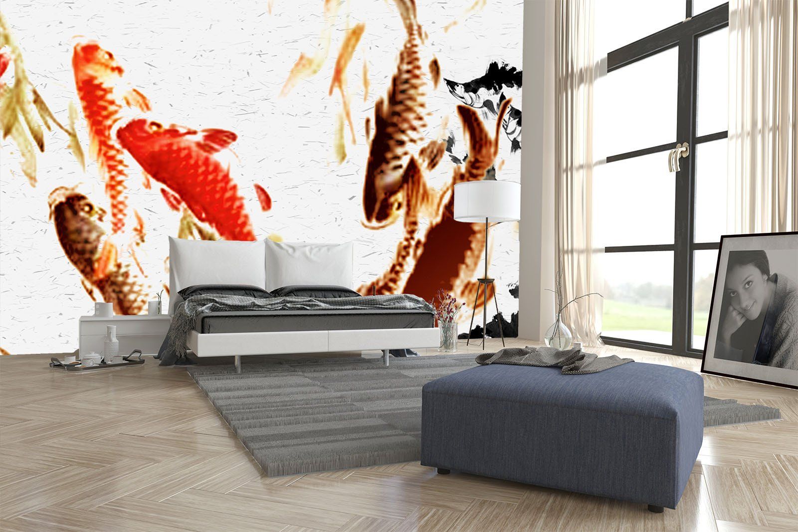 Fishes Painting 1 Wallpaper AJ Wallpaper