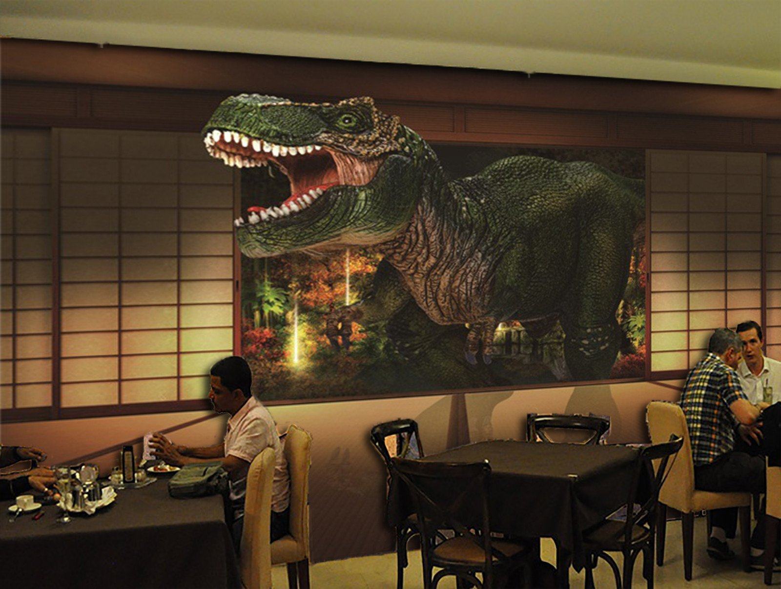 3D Big Mouse Dinosaur 23 Wallpaper AJ Wallpaper 2