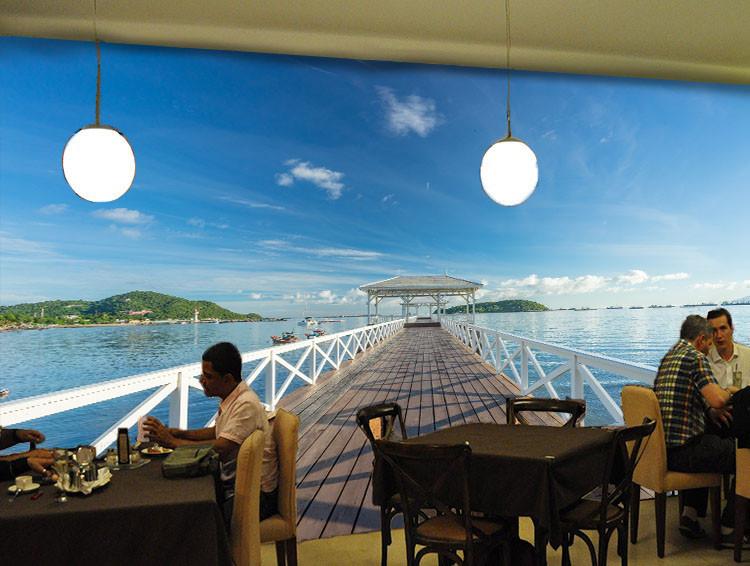 Sea Corridor 1 Wallpaper AJ Wallpaper