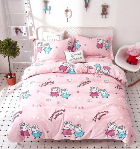 3D Peppa Pig 20176 Bed Pillowcases Quilt