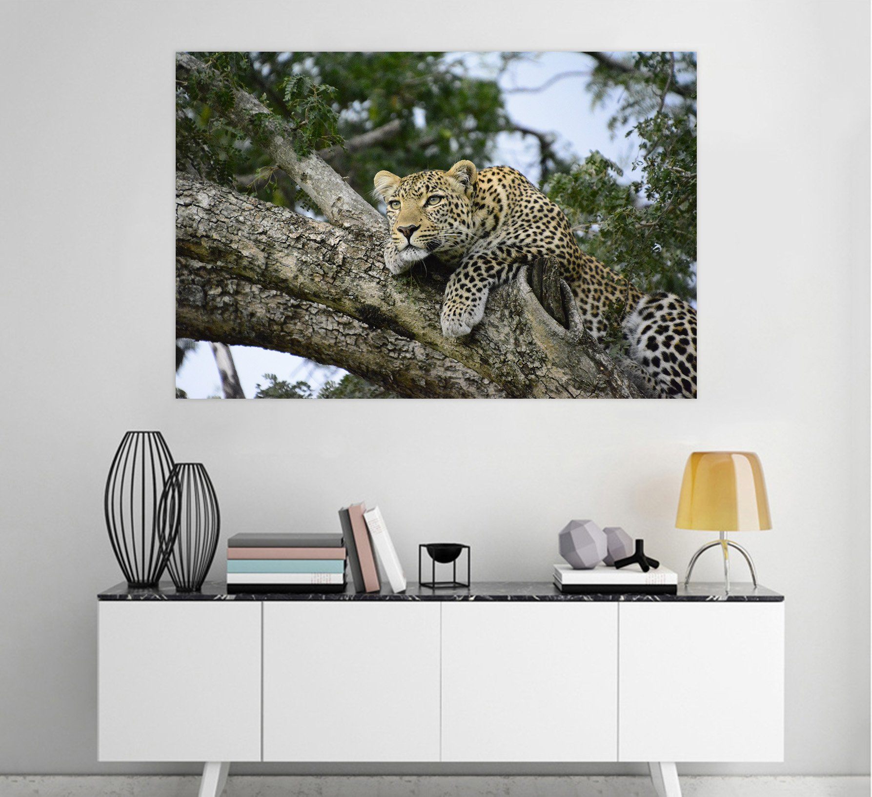 3D Tree Tiger 87 Animal Wall Stickers Wallpaper AJ Wallpaper 2